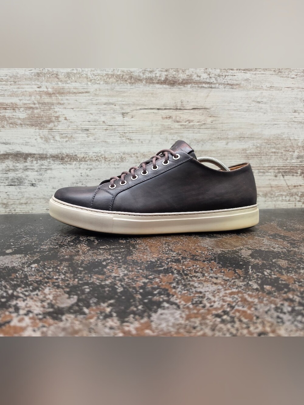 Mens Magnanni Brando Sneaker Oxford Shoes Sz 10 Leather 17961 Casual
